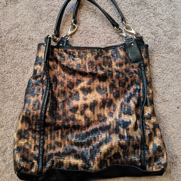 Leopard print Shoulder bag - Picture 1 of 5